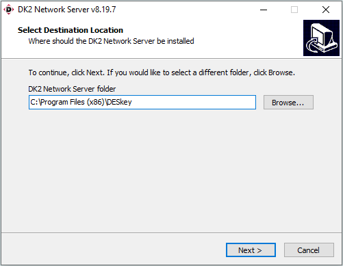 Cadfil Network Server Installation Image 2
