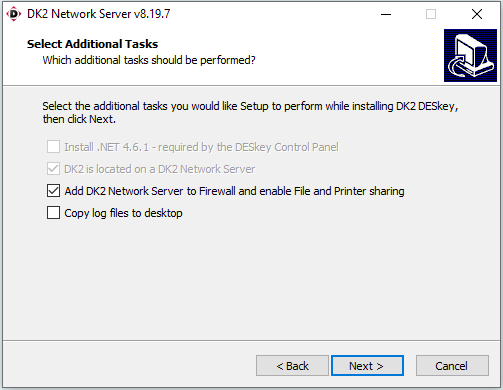 Cadfil Network Server Installation Image 3