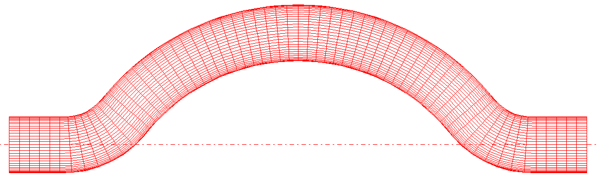 Cadfil MBD example 1, mandrel mesh from IGES import